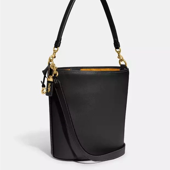 Coach glovetanned Dakota Bucket Bag black - Picture 4 of 11